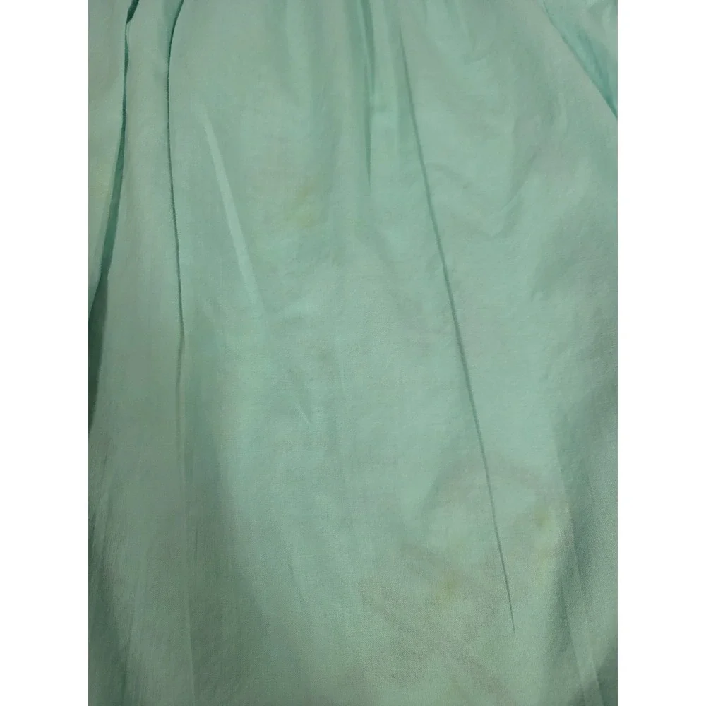 MCM  California Map Mid Century Half Apron Tie Back‎  Blue Green